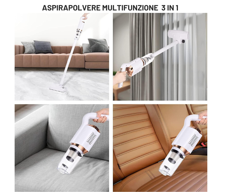 AlifePower 3-in-1  La Soluzione Definitiva per una Pulizia Impeccabile! ✨